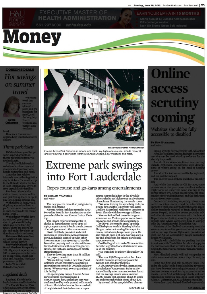 Sun Sentinel – June 28, 2015