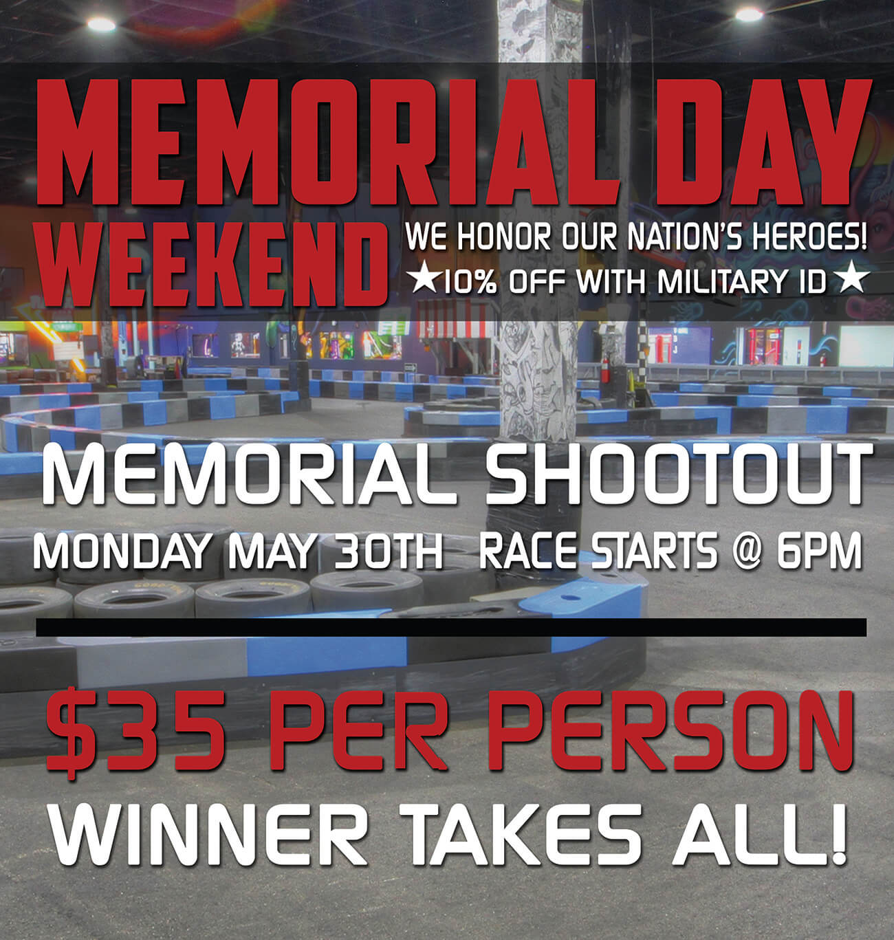 Memorial Day Shoot Out Xtreme Action Park