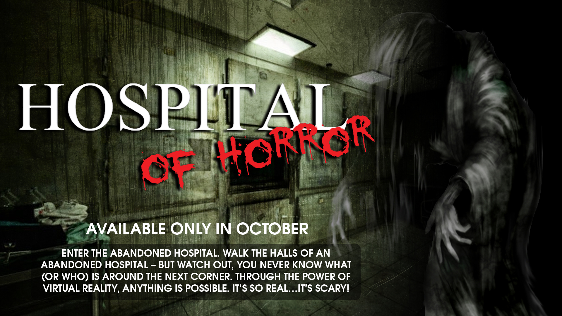 Escape Rooms - VR - slider - hospital of horror