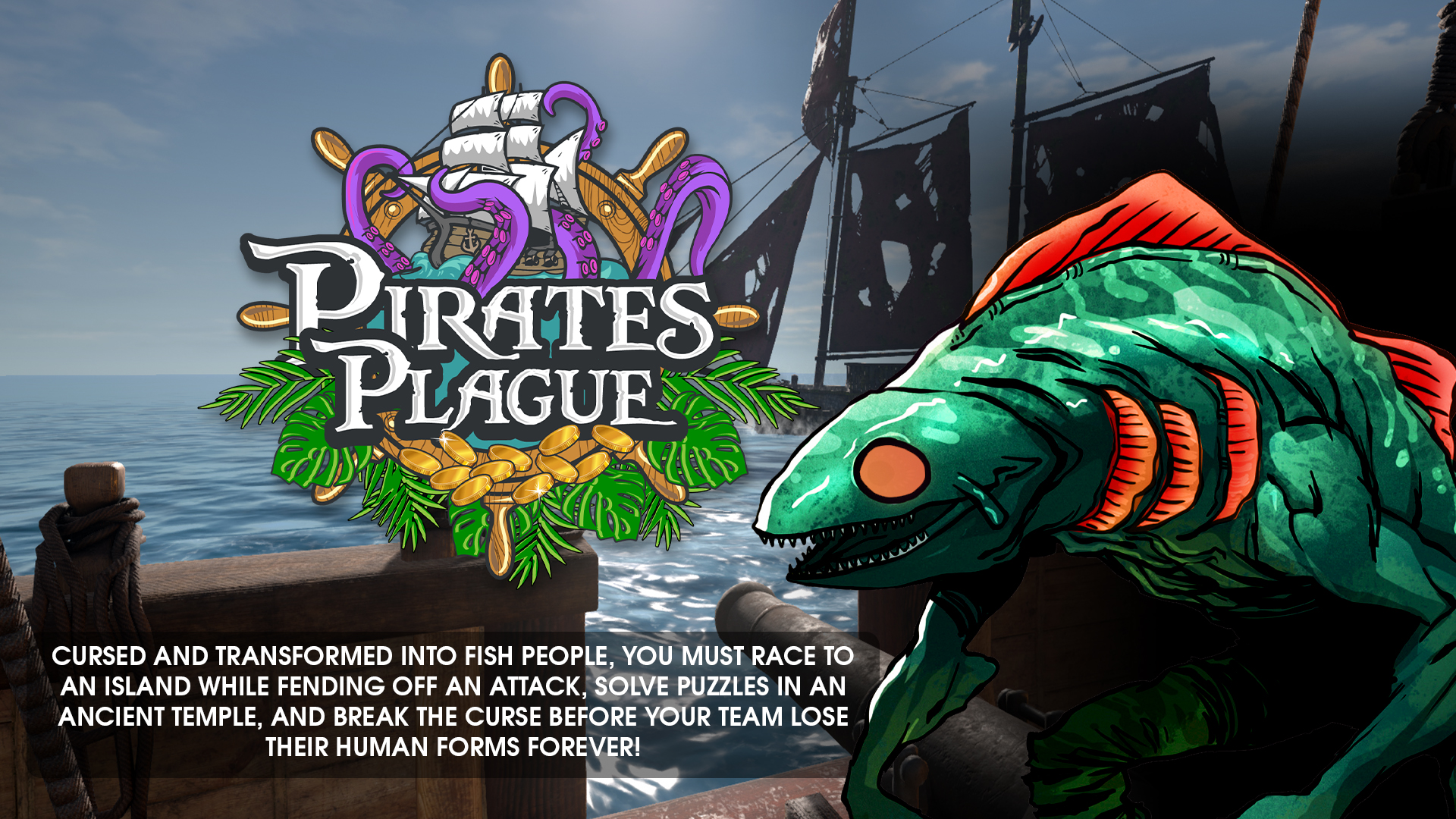 Pirates Plague - VR game at Evolution Escape Rooms
