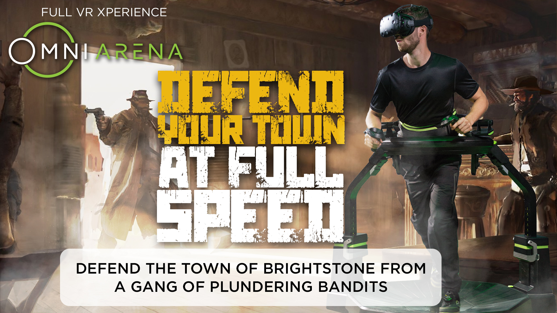 Play Gunslinger at Omni VR now open at Xtreme Action Park