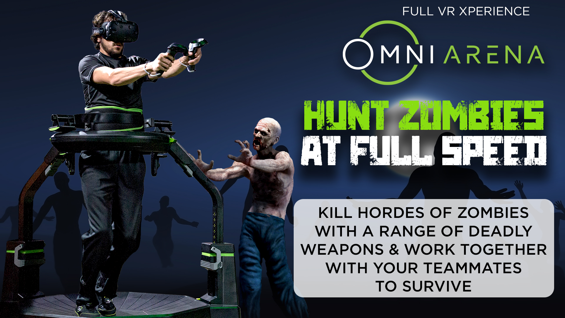 Play Dead Zone at Omni VR now open at Xtreme Action Park