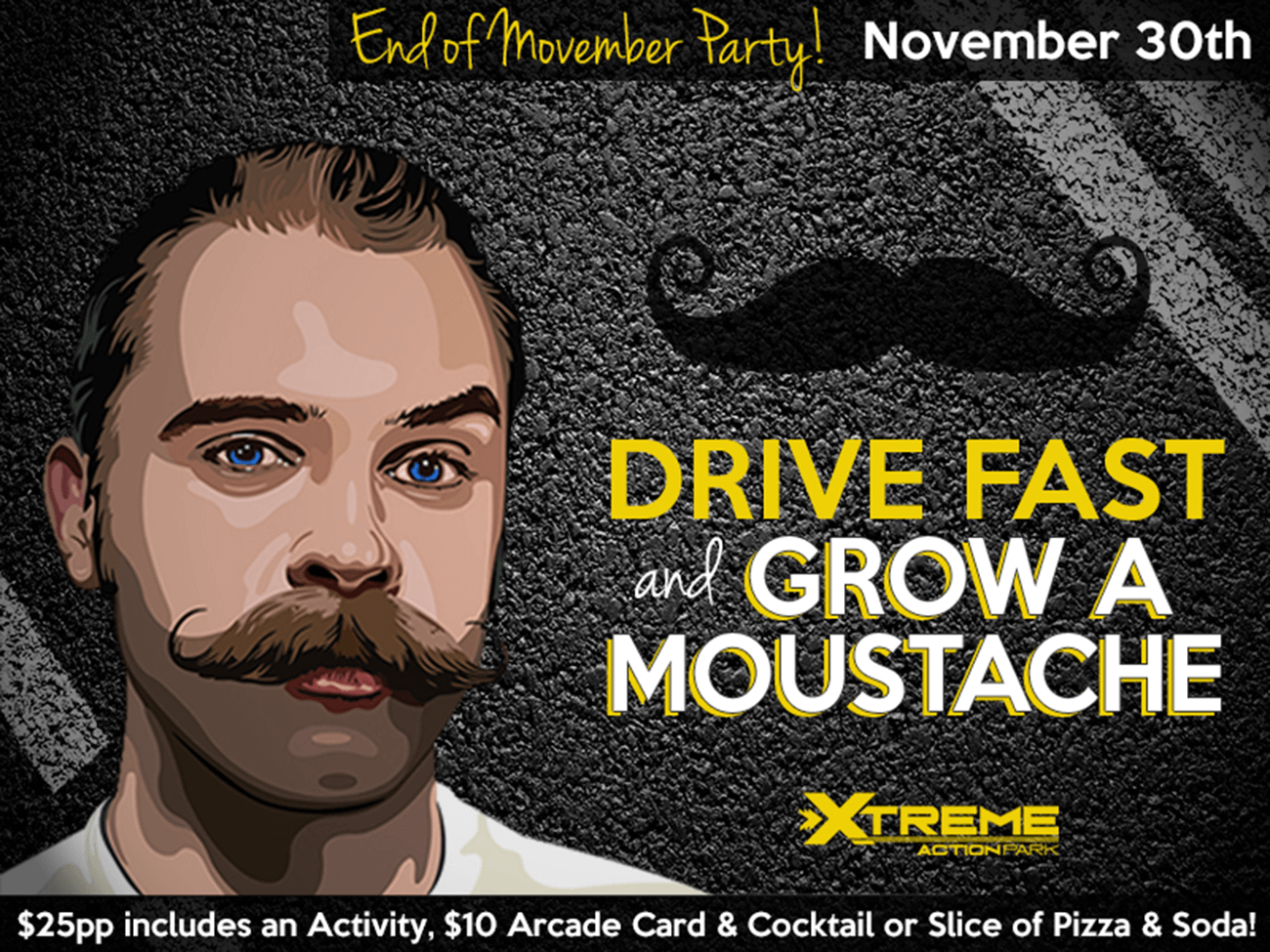 End of Movember Party!