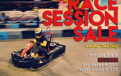 Race Session Sale!