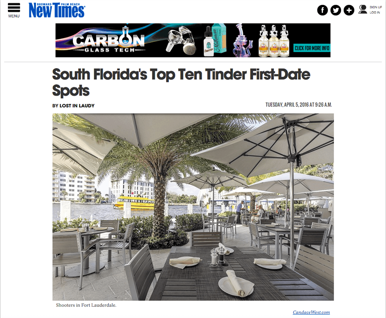 South Florida’s Top Ten Tinder First-Date Spots