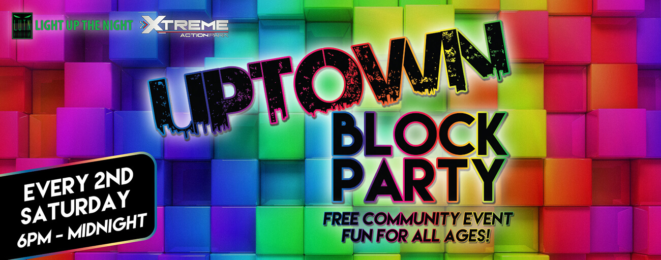 Uptown Block Party 2016 Xtreme Action Park