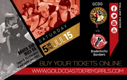 Gold Coast Derby Grrls Cat 5 vs. Big Easy