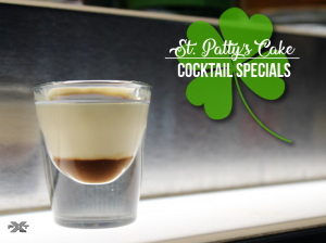 St. Patrick's Day Cocktail Specials at The Pit Bar