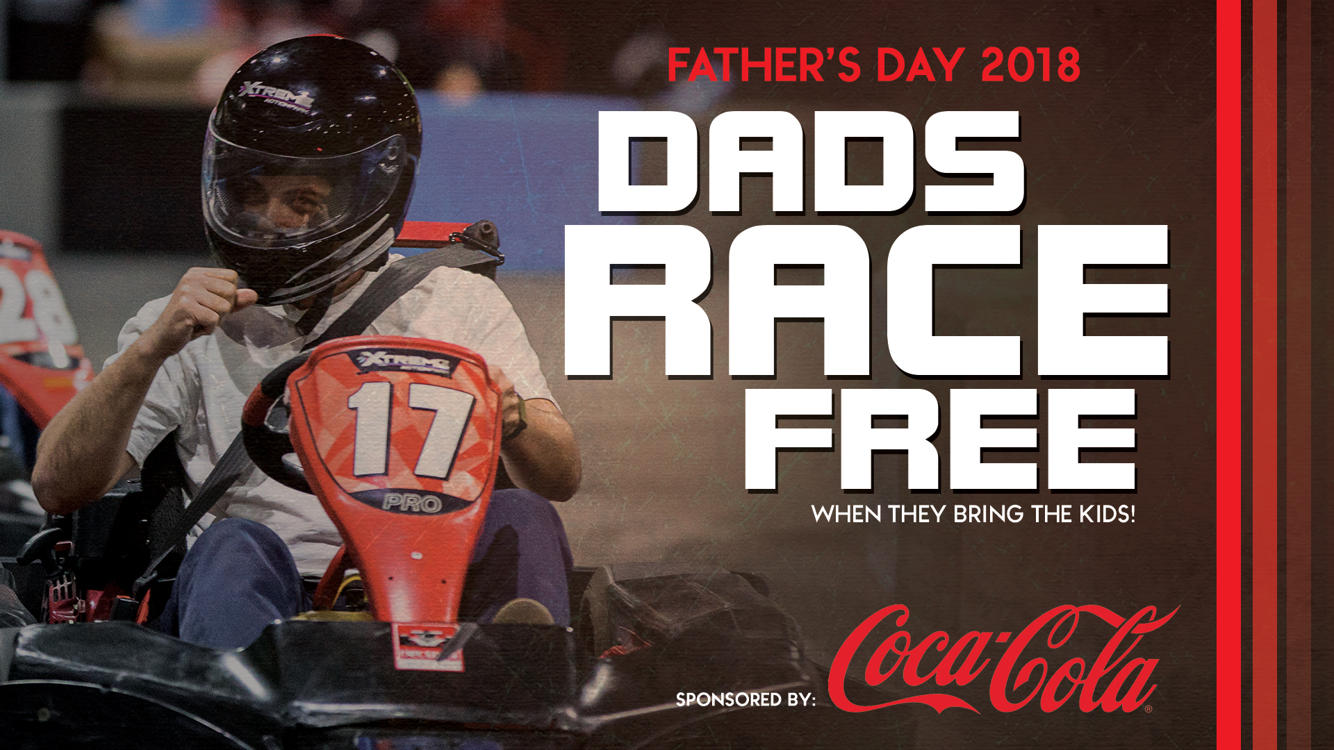 Dads Race Free on Father’s Day 2018
