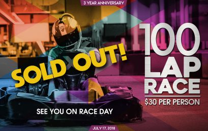 Three Year 100 Lap Race