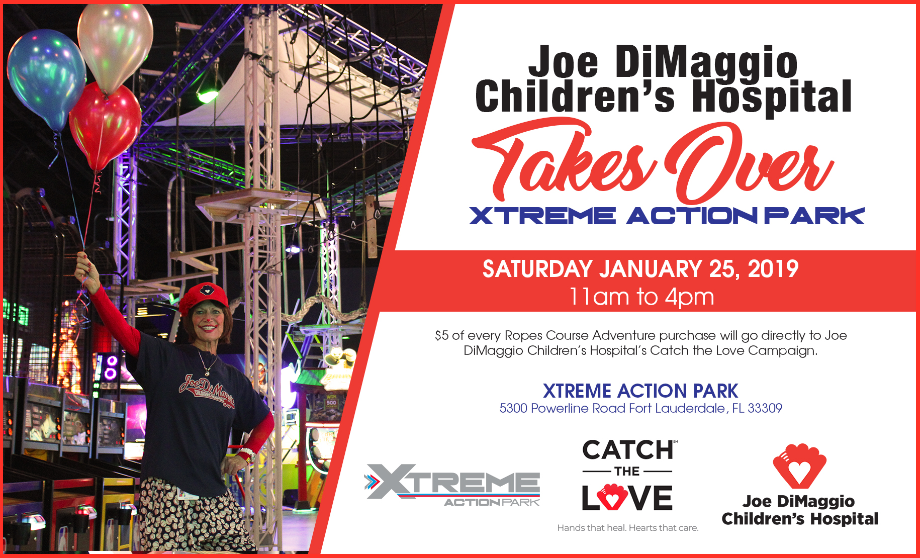 Joe DiMaggio Children’s Hospital Take Over Day