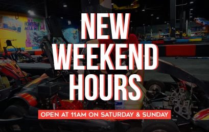 New Weekend Hours