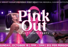 Pink Out Skate Party for Breast Cancer Awarenes