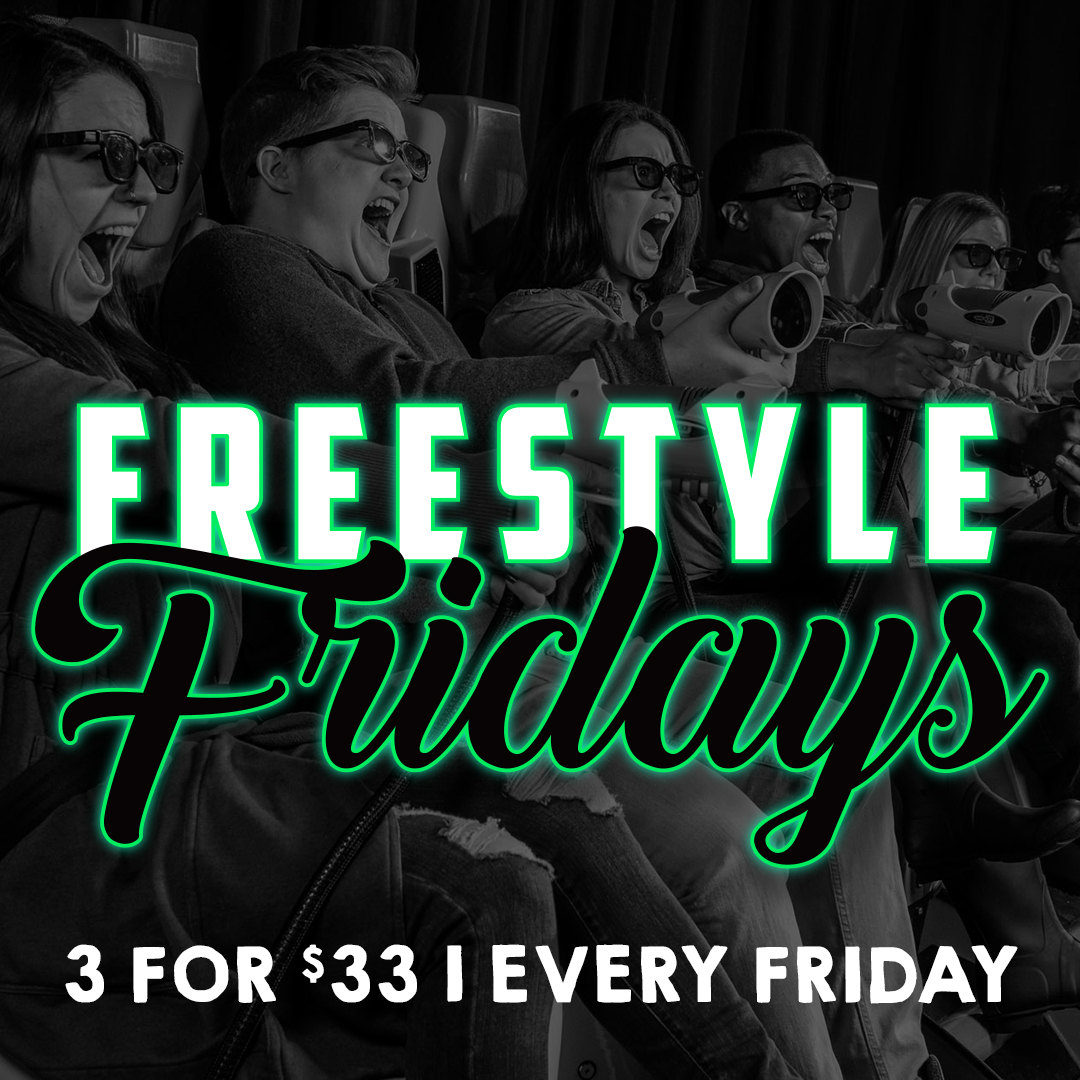 Freestyle Fridays every Friday at Xtreme Action Park